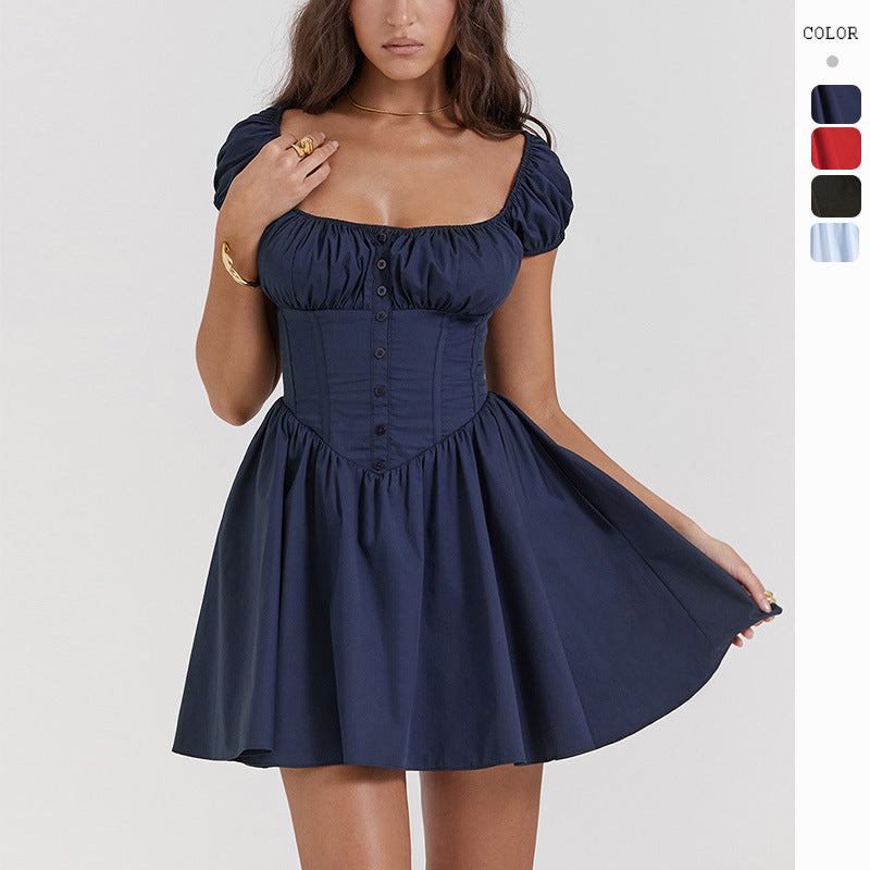 Square-necked dress