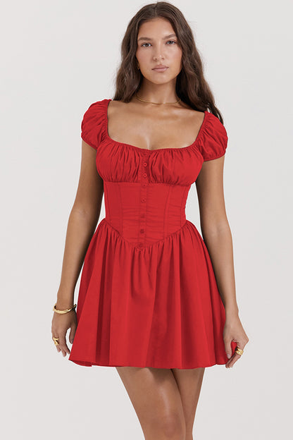 Square-necked dress