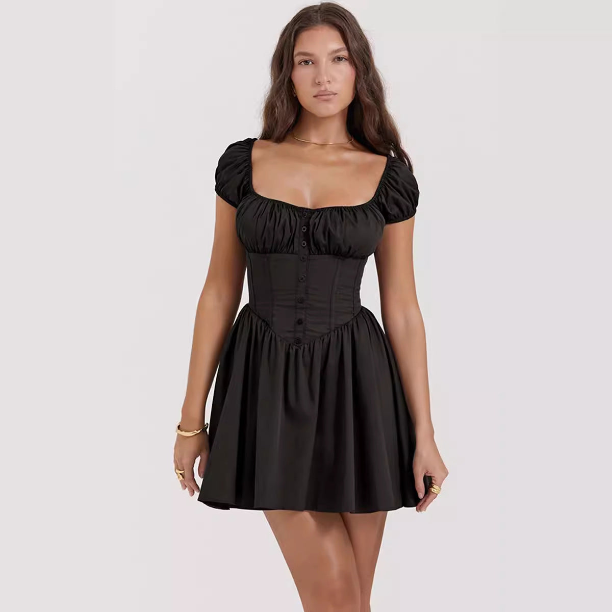 Square-necked dress
