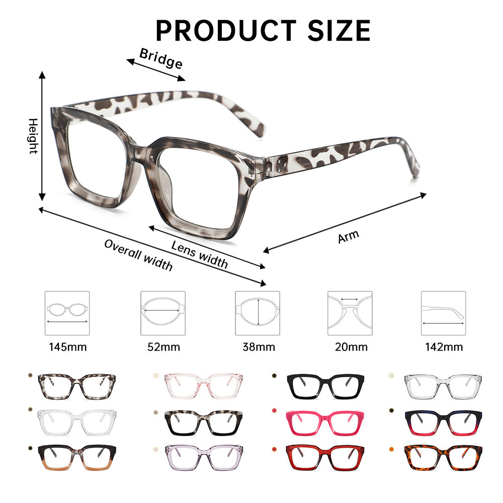 Square PC Glasses Frames