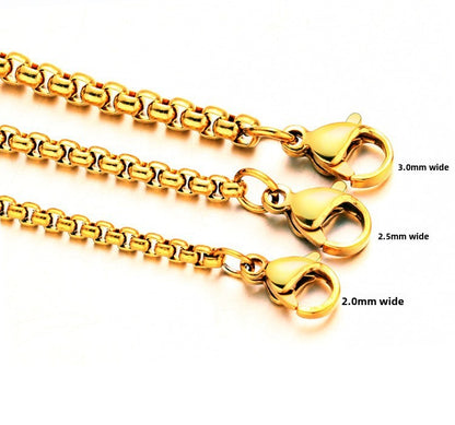Square Pearl Necklace Jewelry Chain