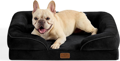 Square pet bed for dogs