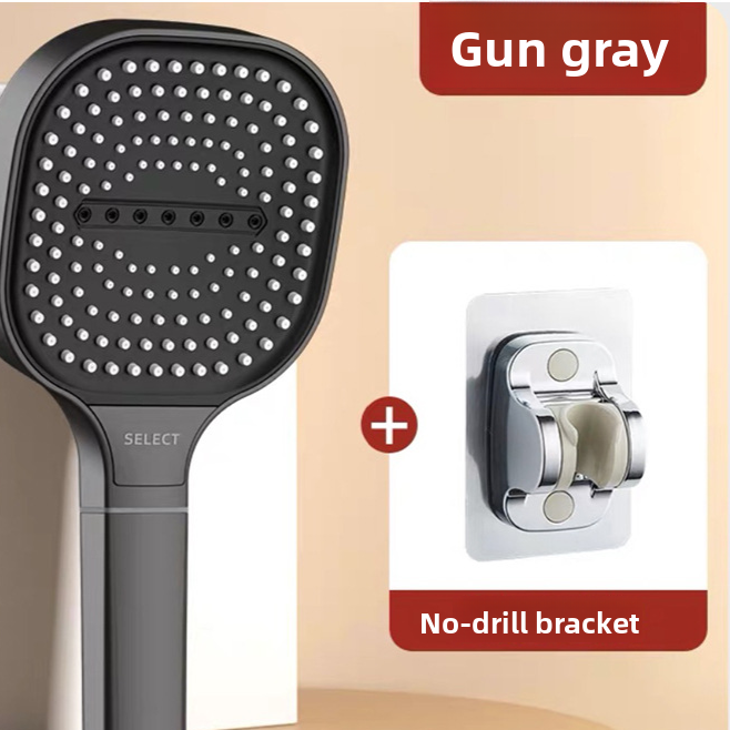 Square Pressurized Shower Head