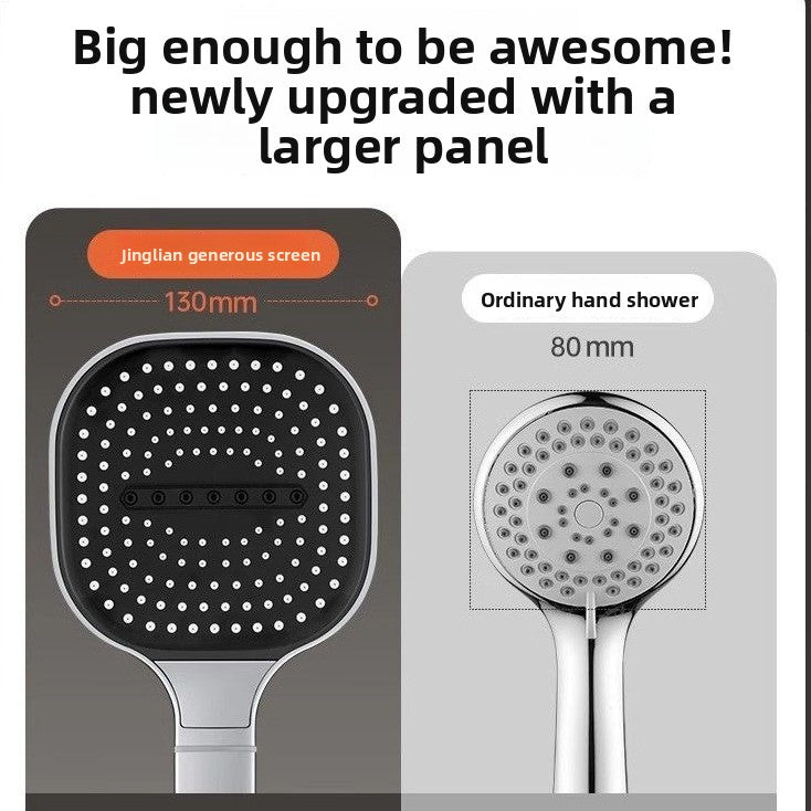 Square Pressurized Shower Head