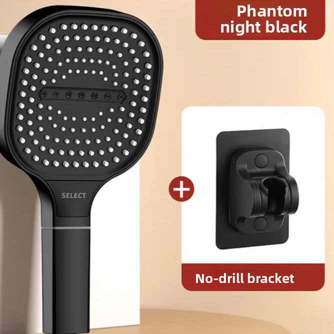 Square Pressurized Shower Head