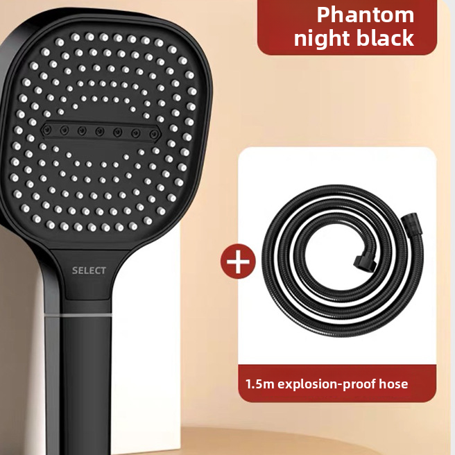 Square Pressurized Shower Head