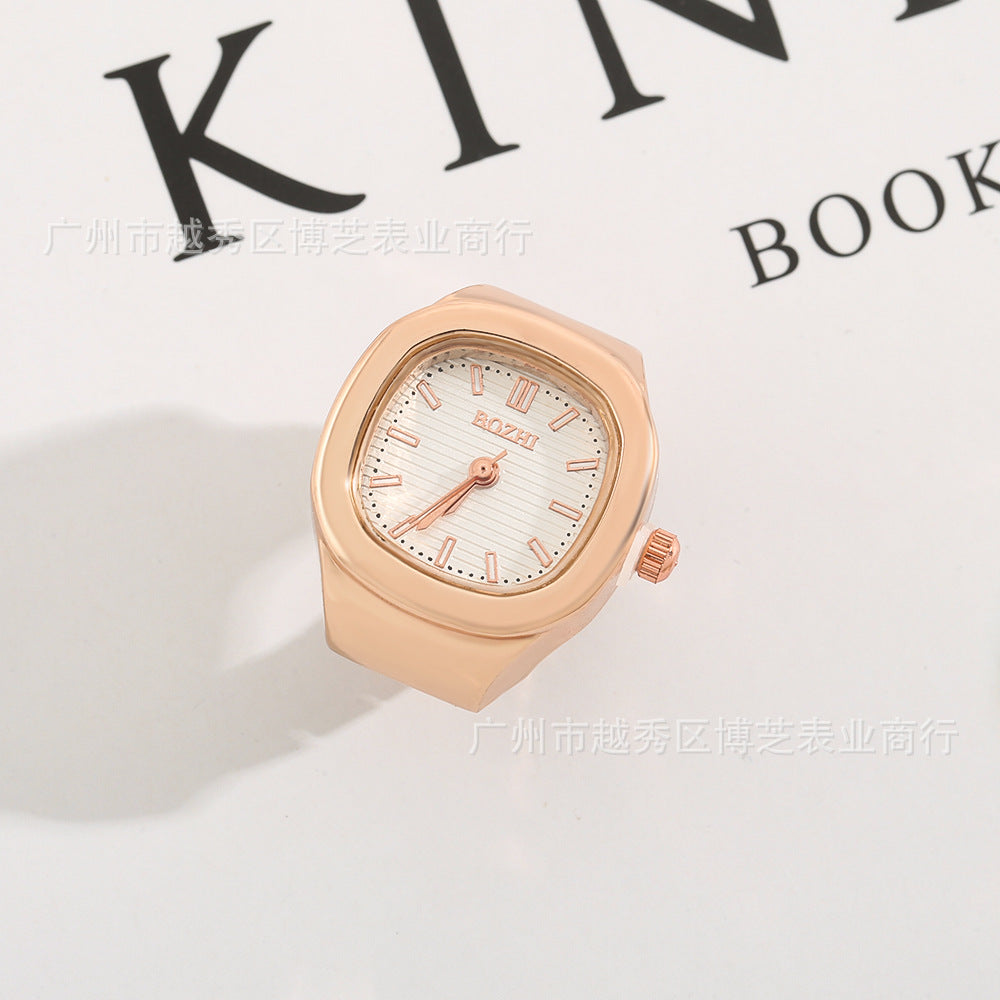 Square Ring Quartz Watch