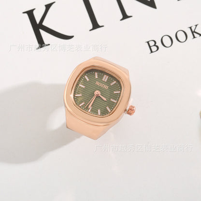 Square Ring Quartz Watch