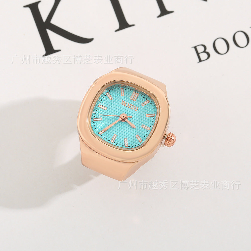 Square Ring Quartz Watch