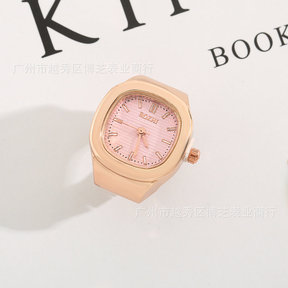 Square Ring Quartz Watch