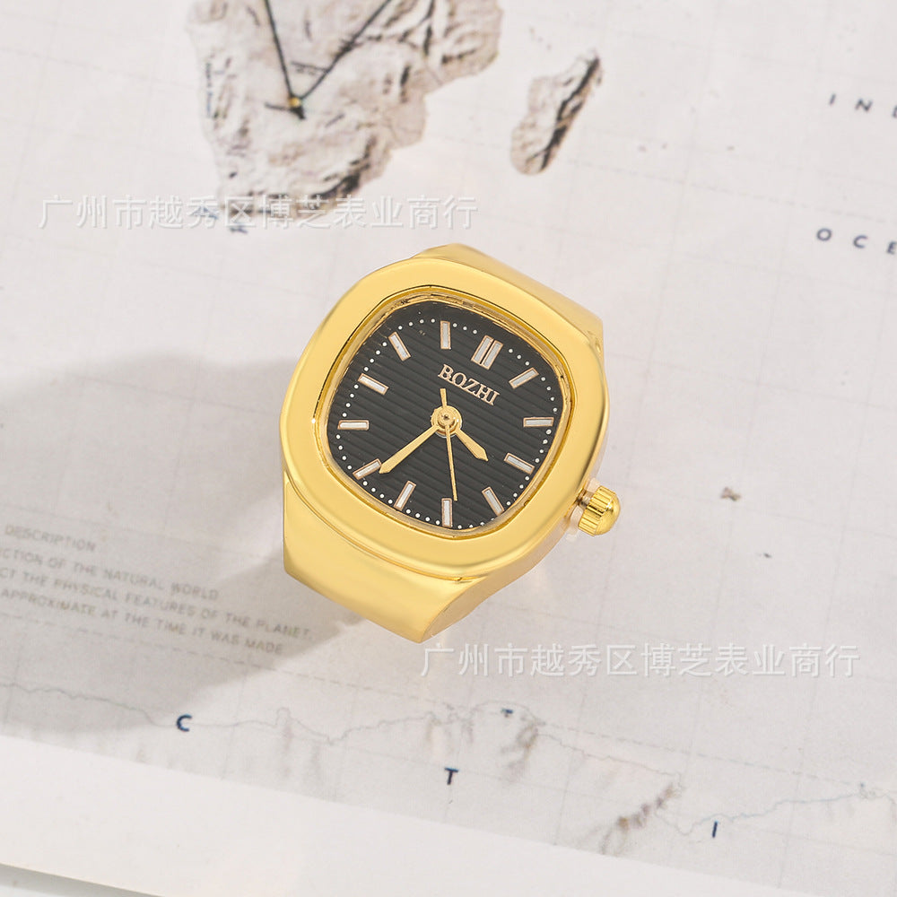 Square Ring Quartz Watch