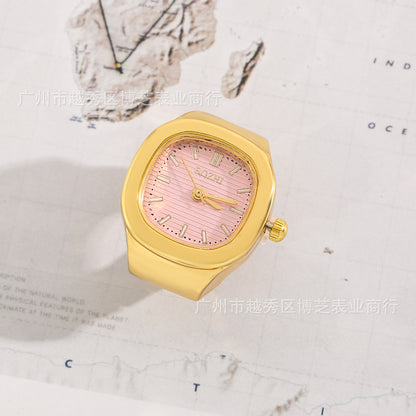 Square Ring Quartz Watch