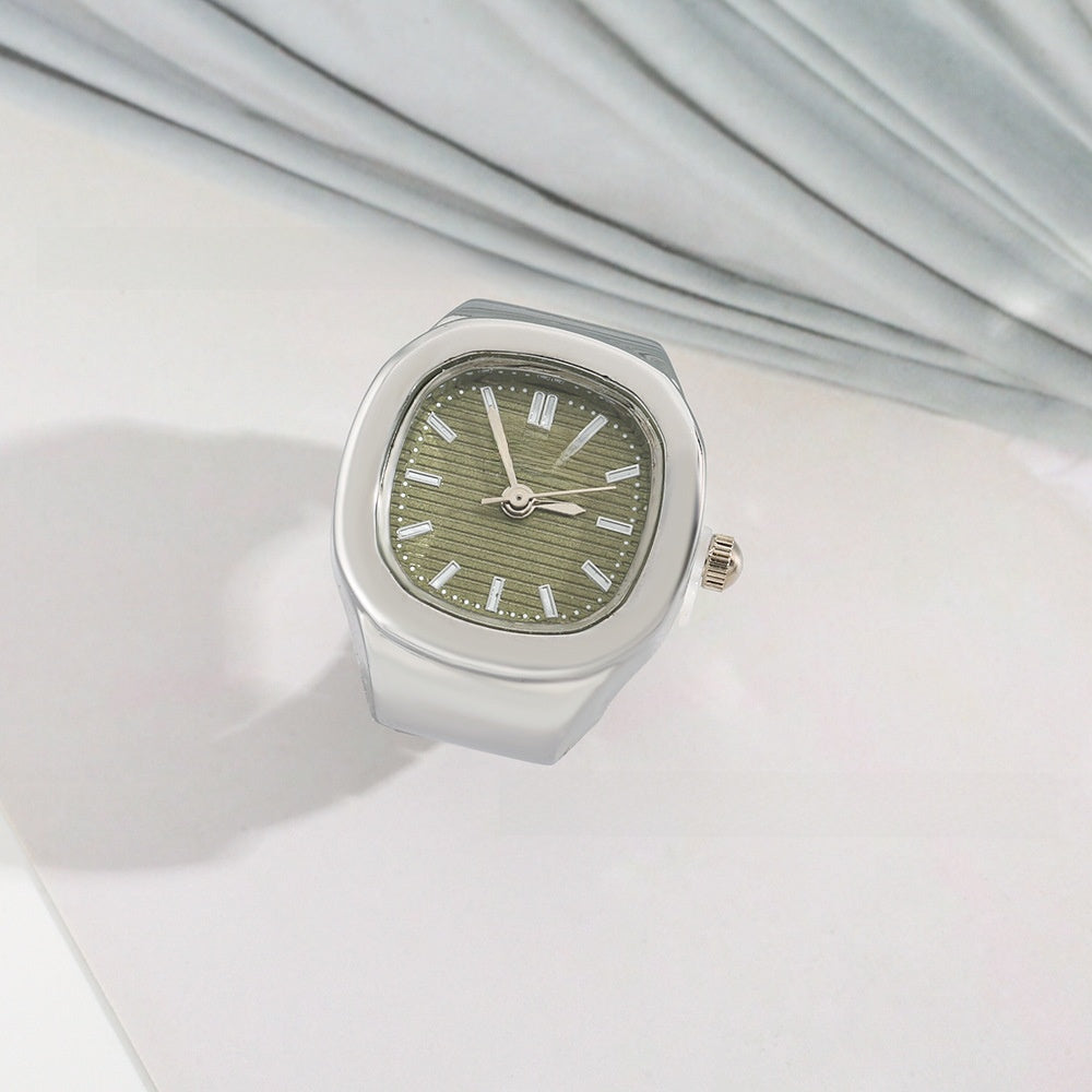 Square Ring Quartz Watch