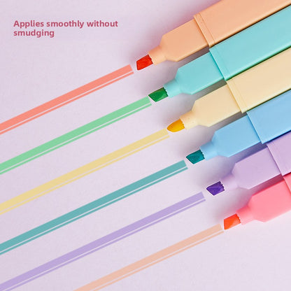 Square Rod Highlighter Pen Set for Students