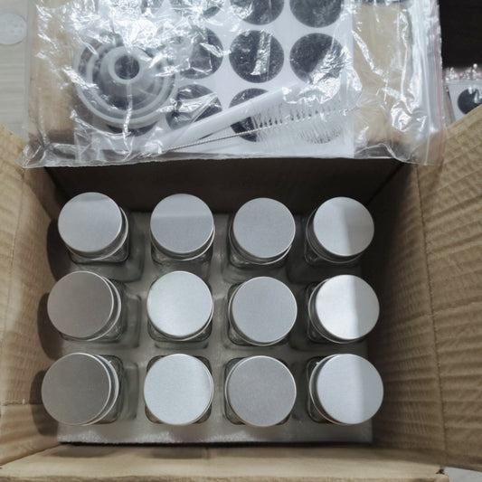 square seasoning bottle