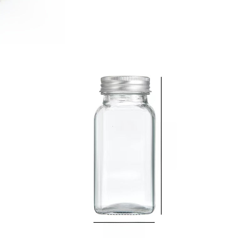 square seasoning bottle