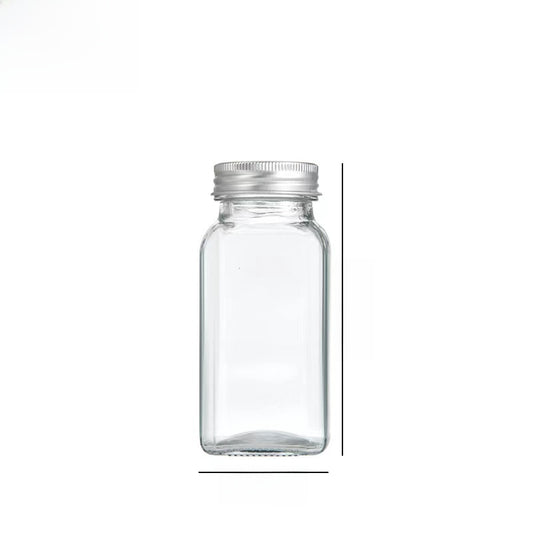 square seasoning bottle