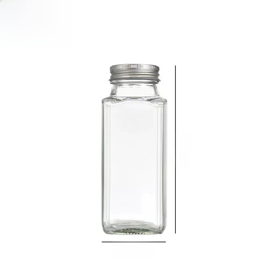 square seasoning bottle