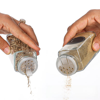 square seasoning bottle