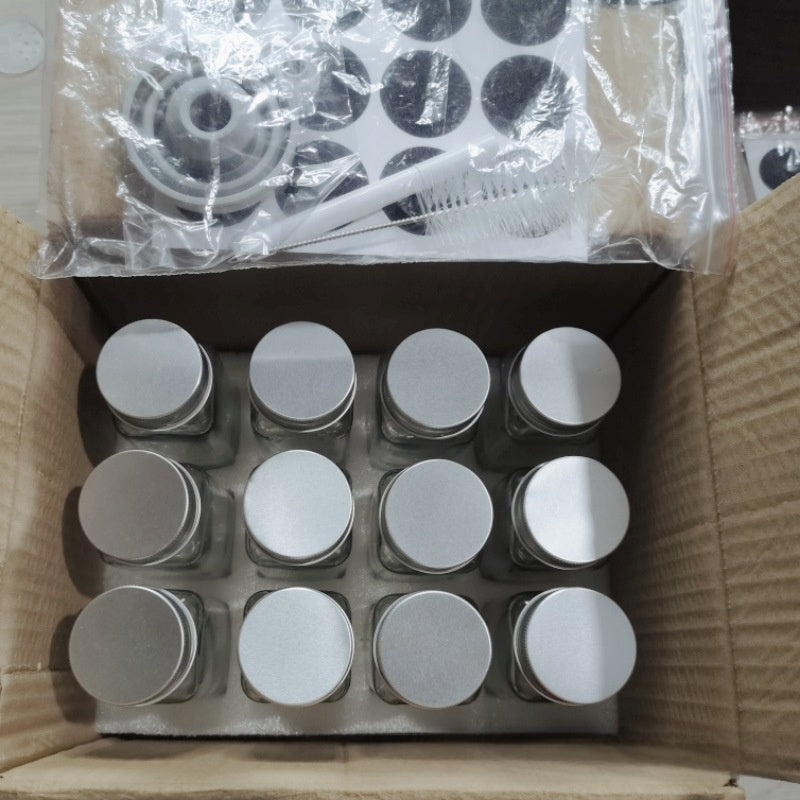 square seasoning bottle
