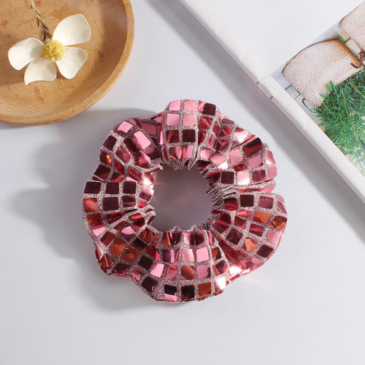 Square Sequins Elastic Hair Ties
