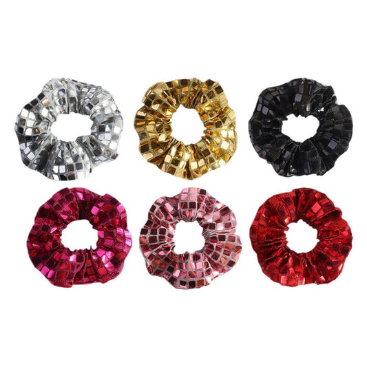 Square Sequins Elastic Hair Ties