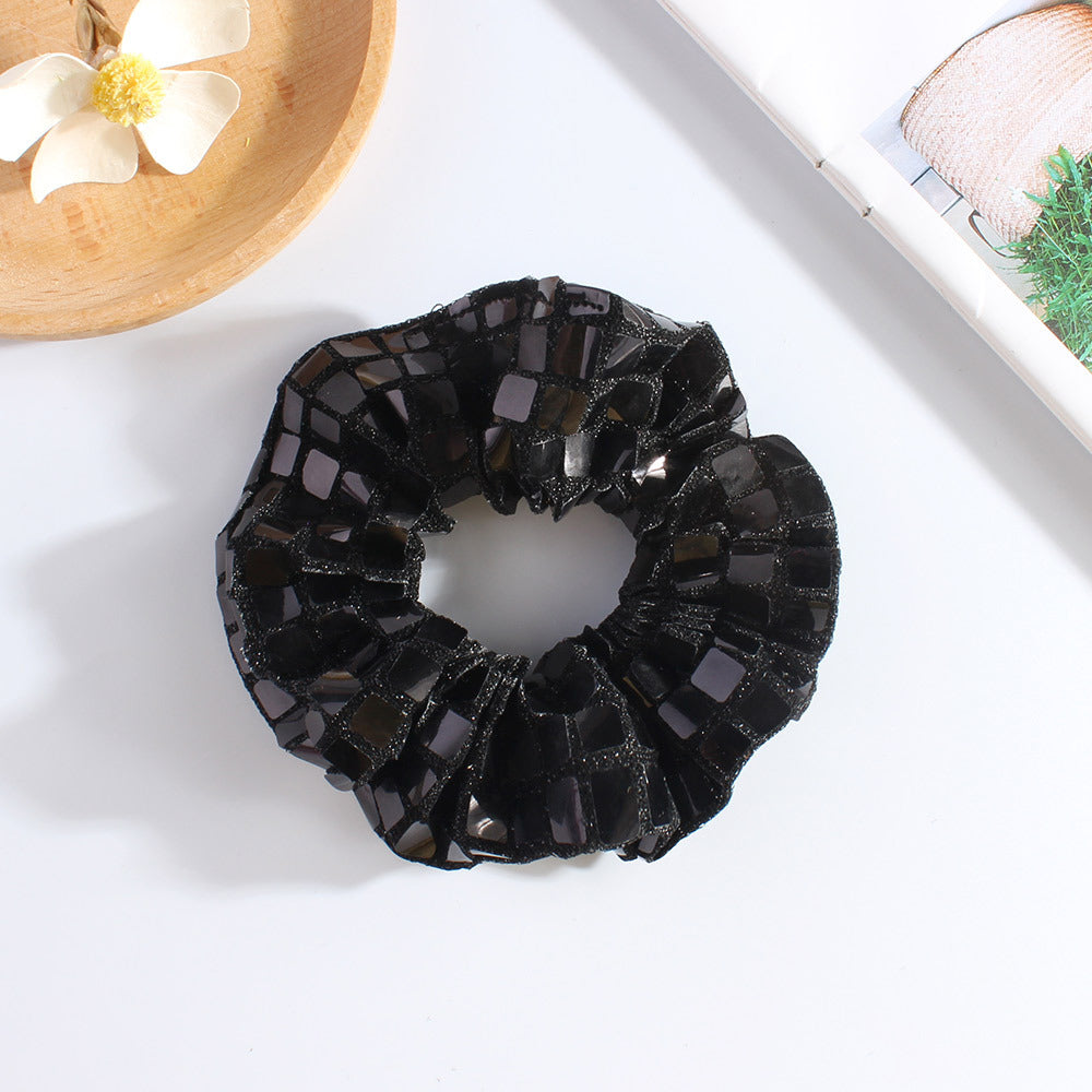 Square Sequins Elastic Hair Ties