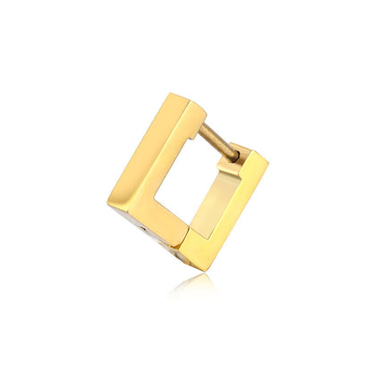 Square-shaped earrings