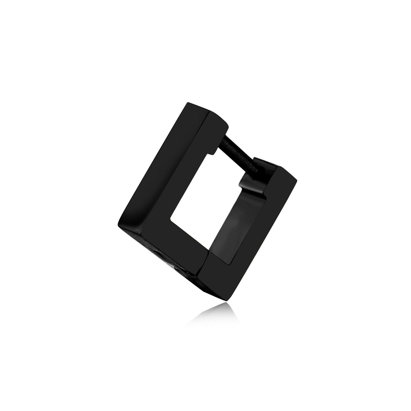 Square-shaped earrings