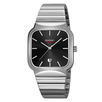 Square-shaped men's and women's watches