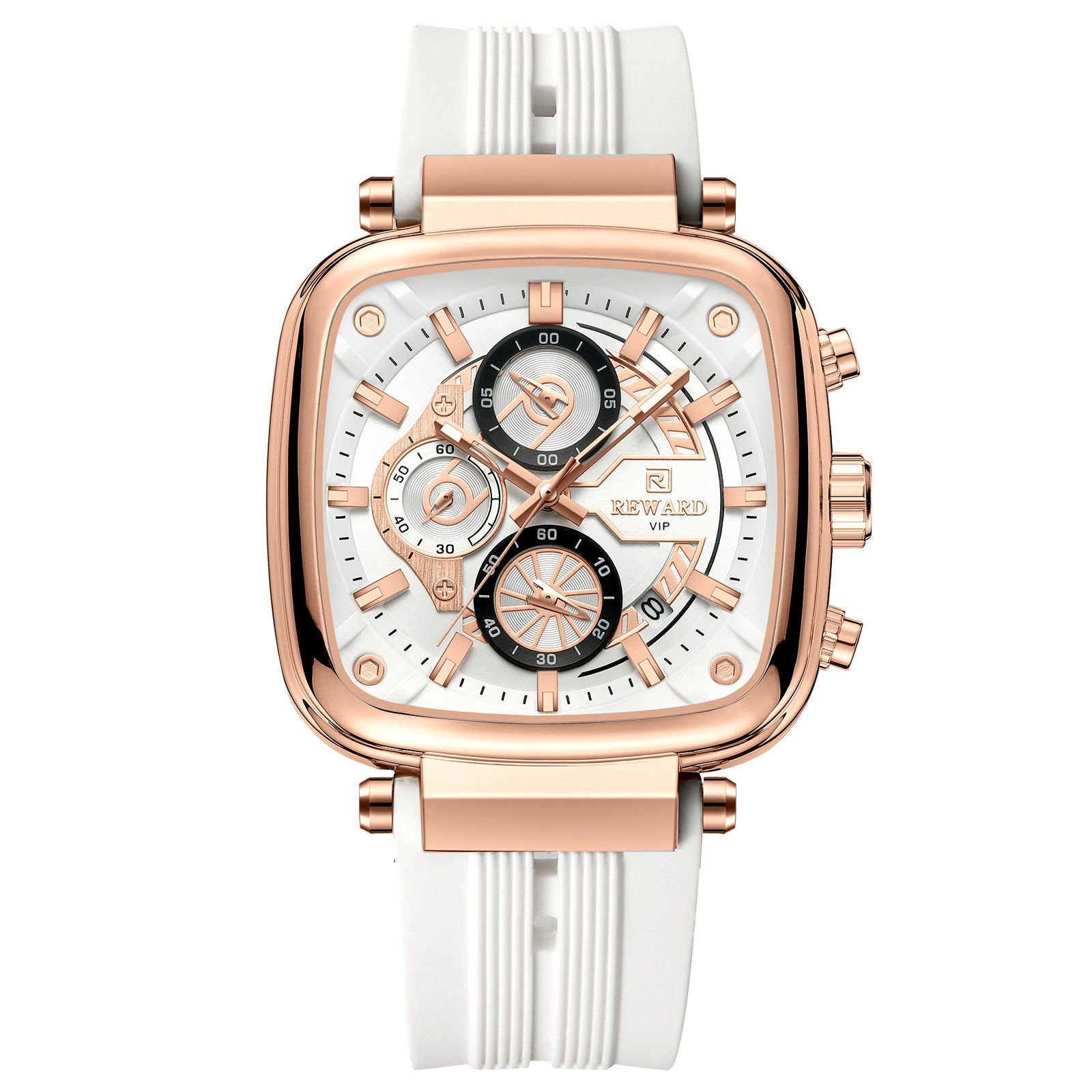 Square Sports Chronograph Mens Watch