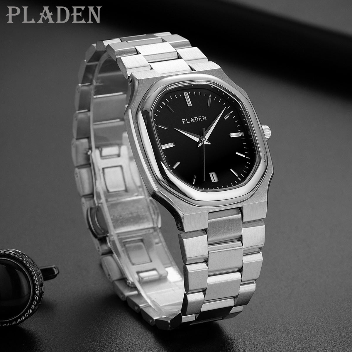 Square Stainless Steel Business Watch