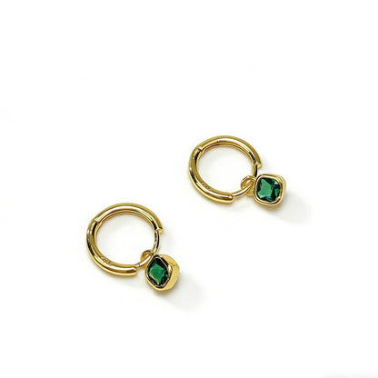 Square stud earrings