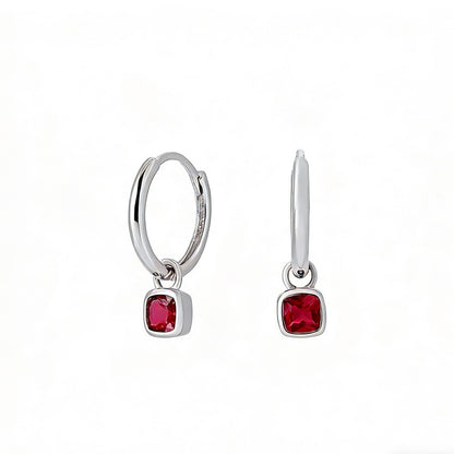 Square stud earrings