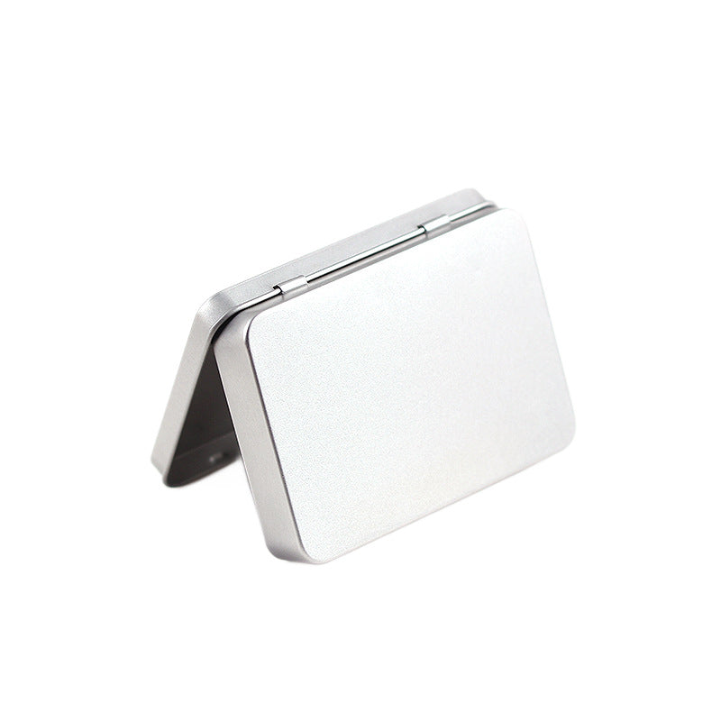 Square Tin Storage Box for Nail Art
