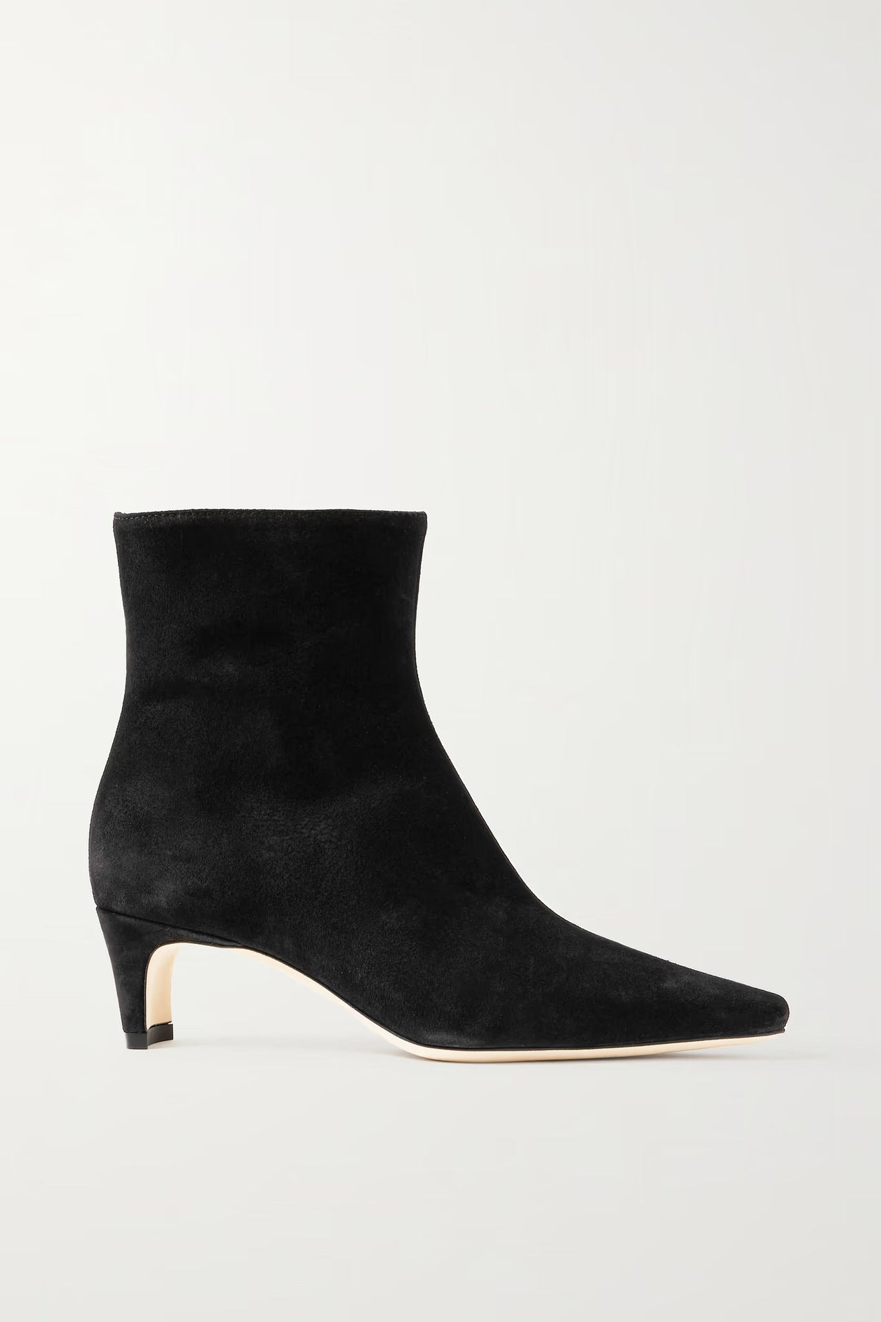 Square Toe Suede Ankle Boots