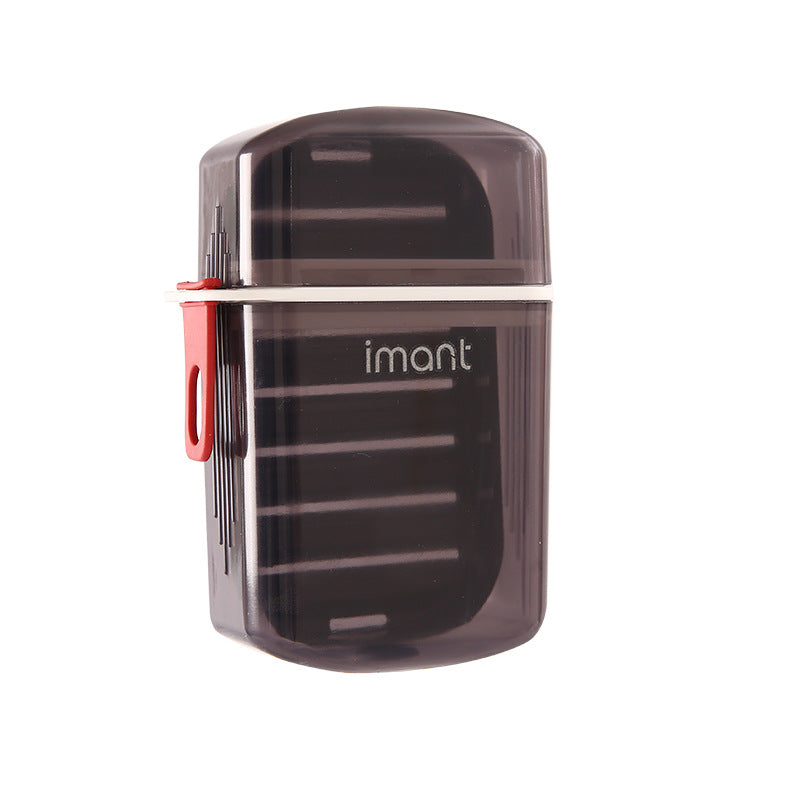 Square Travel Soap Storage Box with Lid