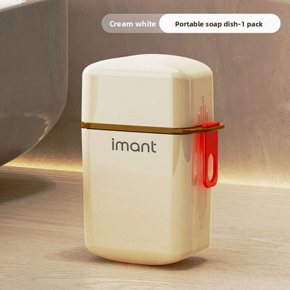 Square Travel Soap Storage Box with Lid