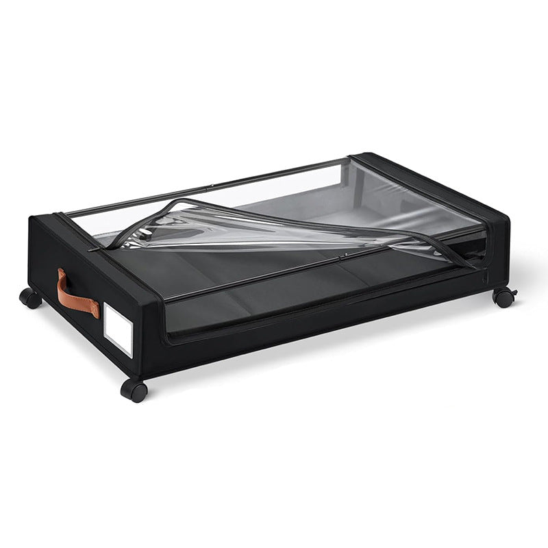 Square under-bed storage rack