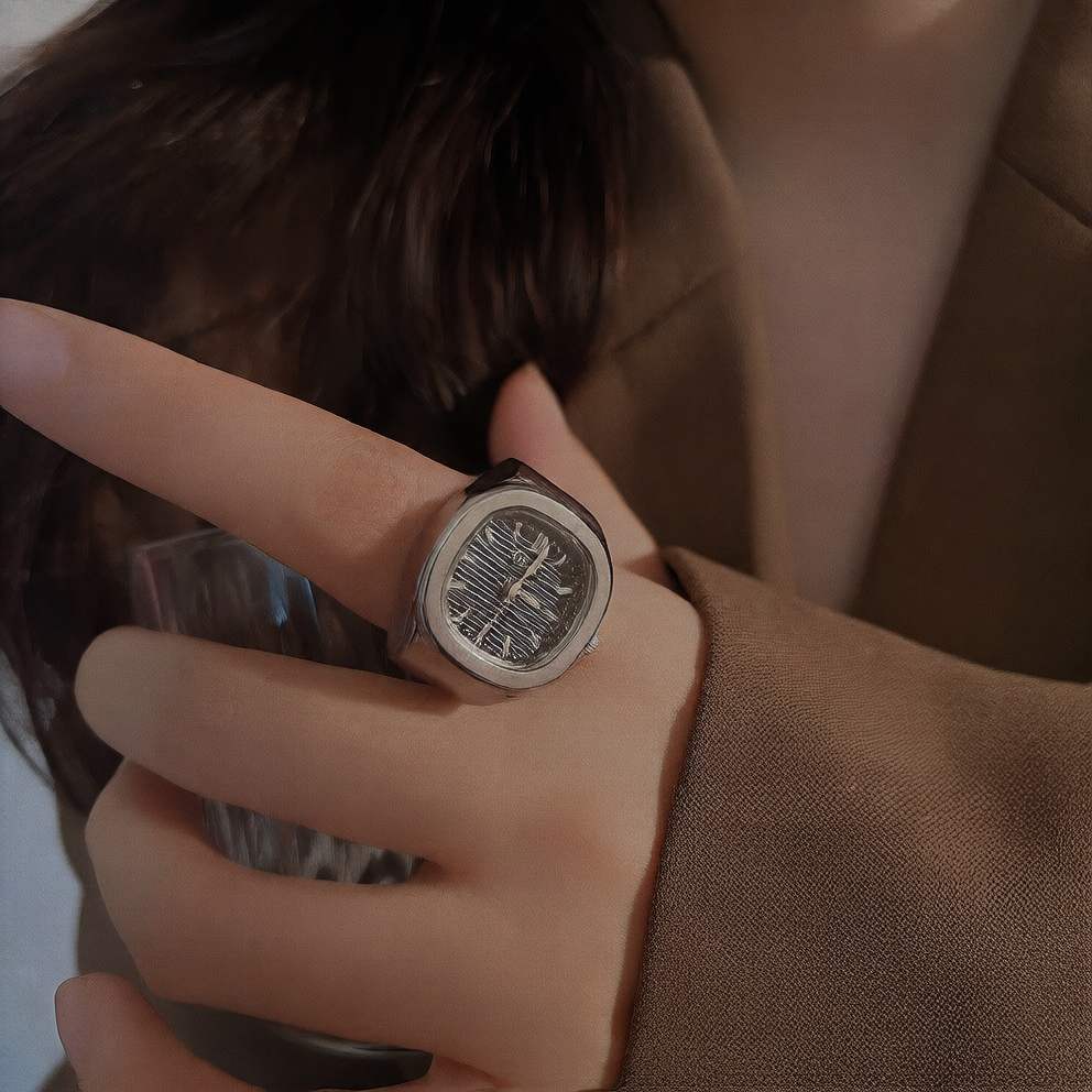 Square Watch Ring