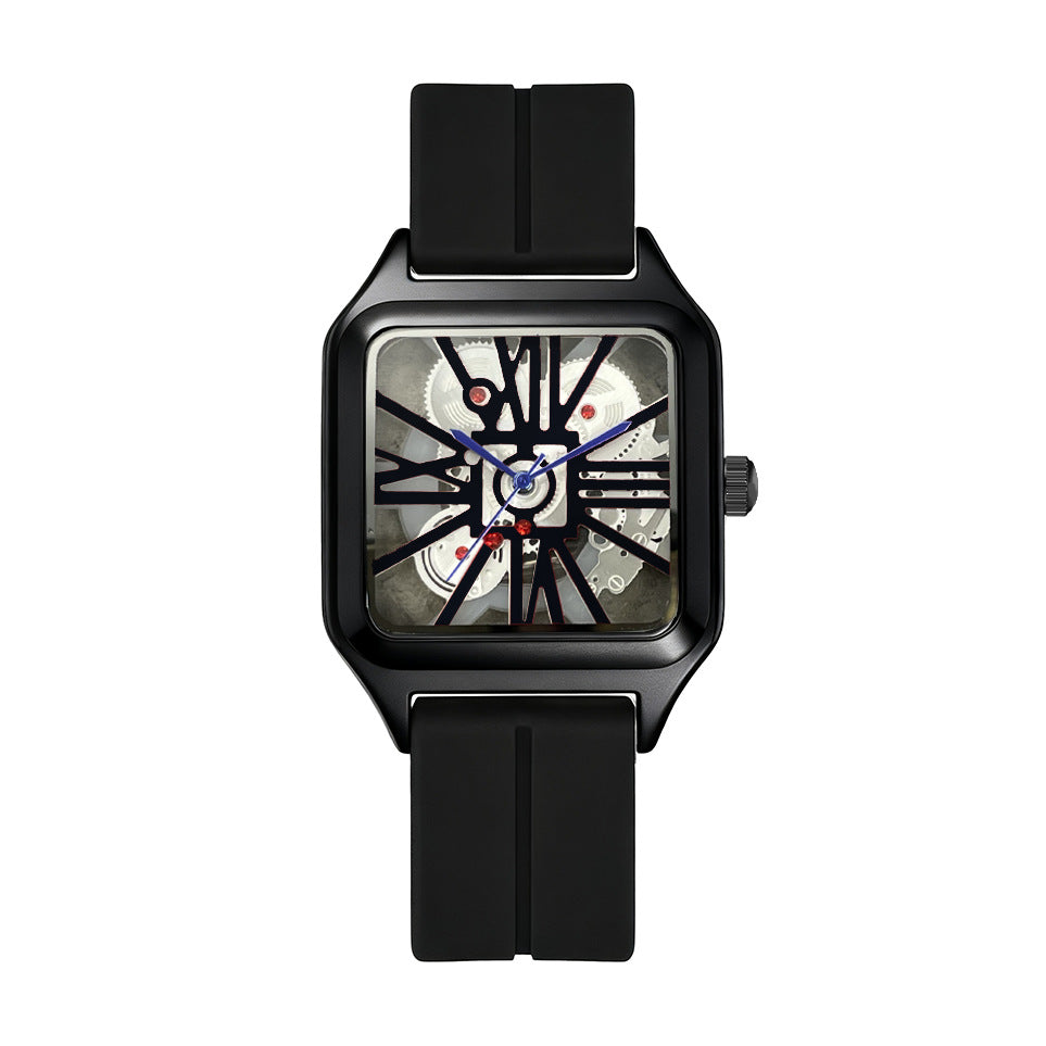 Square Waterproof Quartz Watch