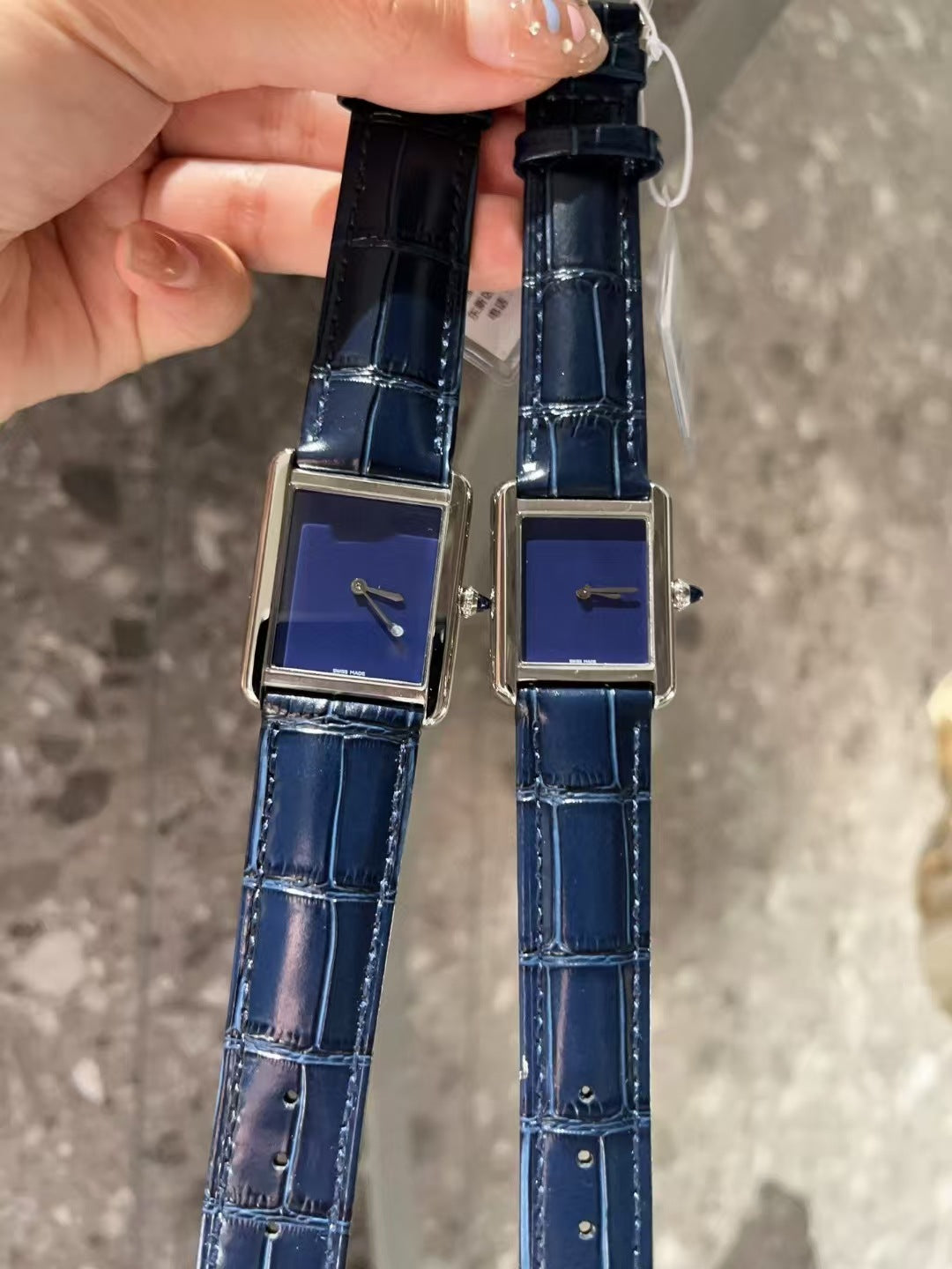 Square women's watch