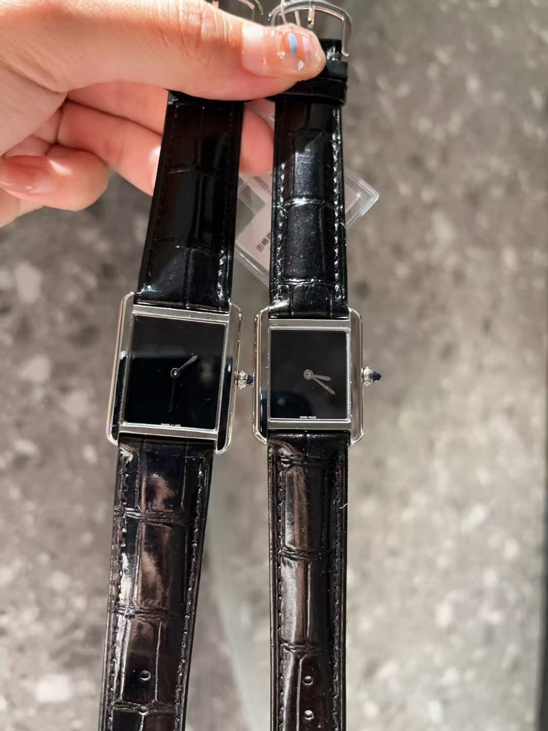 Square women's watch