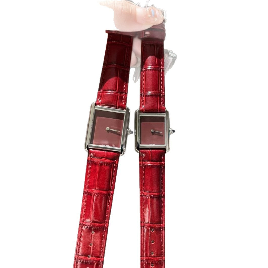 Square women's watch