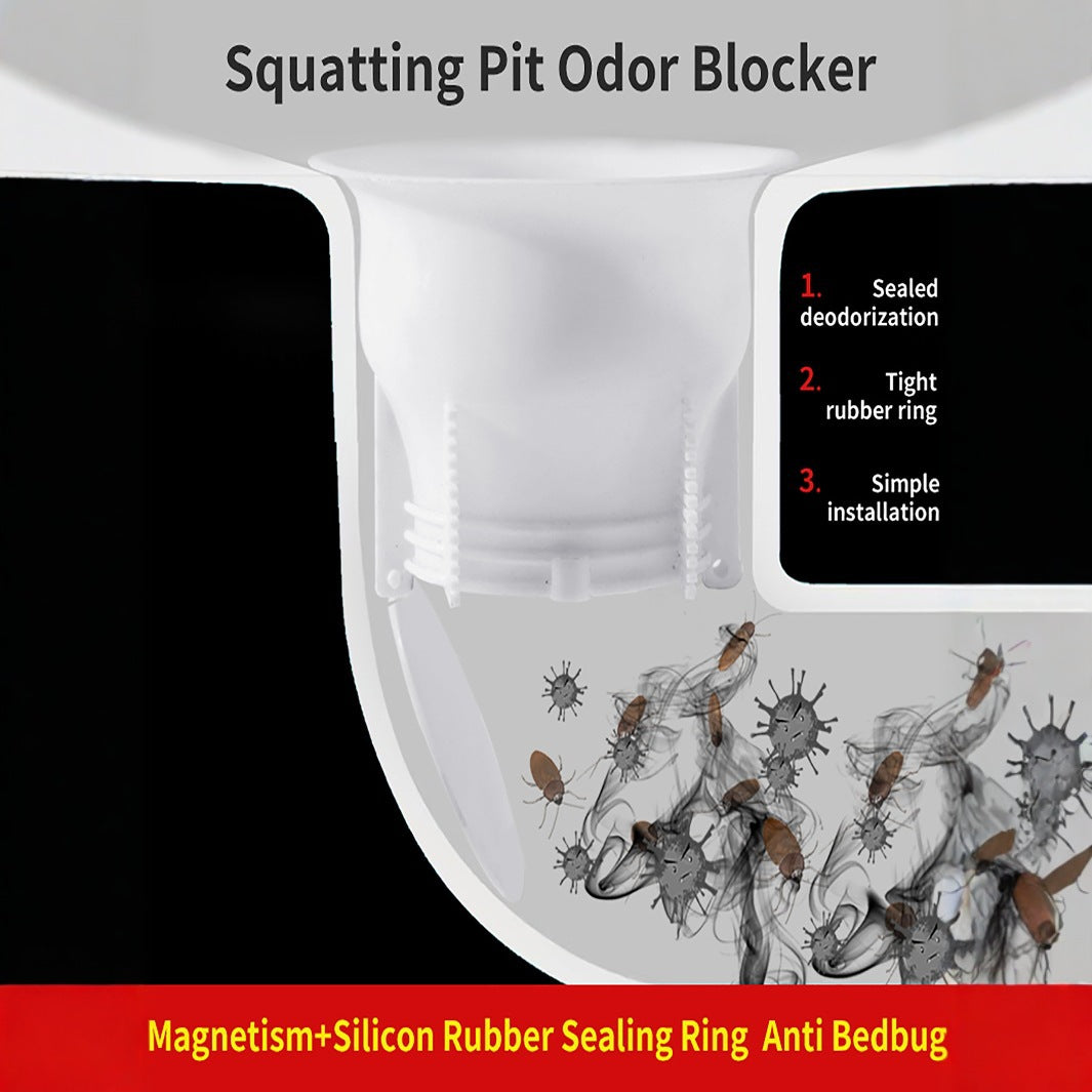 Squat Toilet Odor Preventer