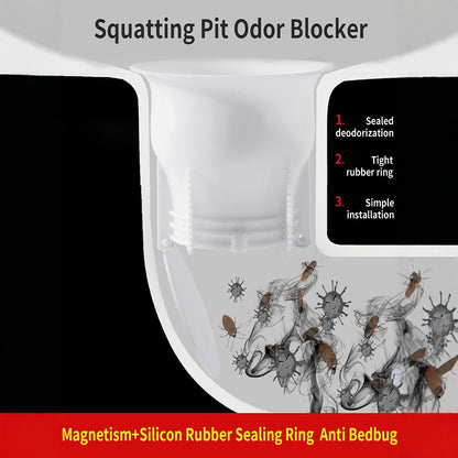 Squat Toilet Odor Preventer