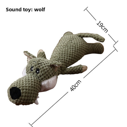 Squeaky Plush Chew Toys for Dogs and Cats