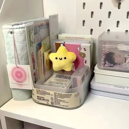 Squeaky Plush Star Keychain