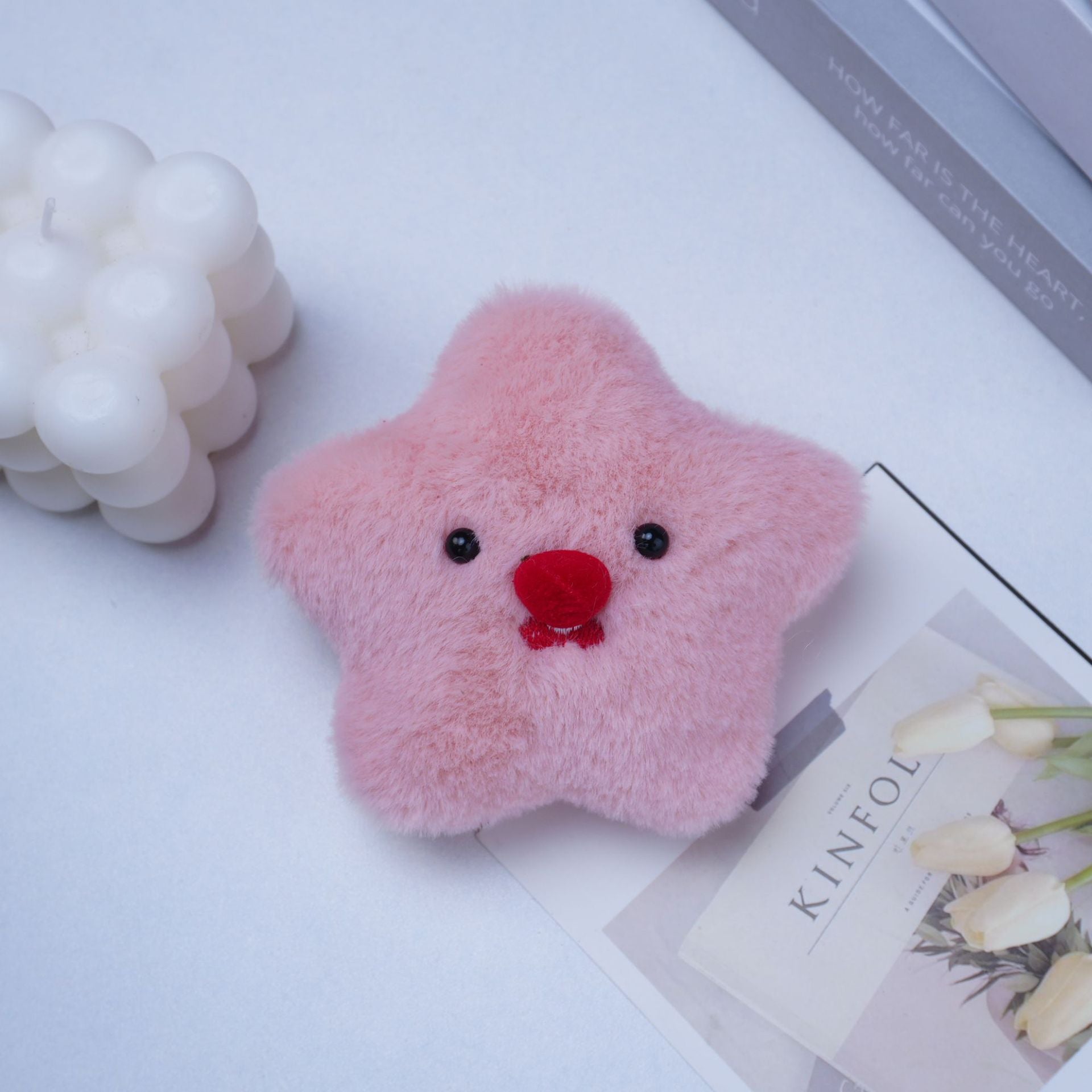 Squeaky Plush Toy Doll, Stuffed Animal Pendant