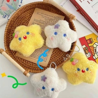 Squeaky Plush Toy Doll, Stuffed Animal Pendant